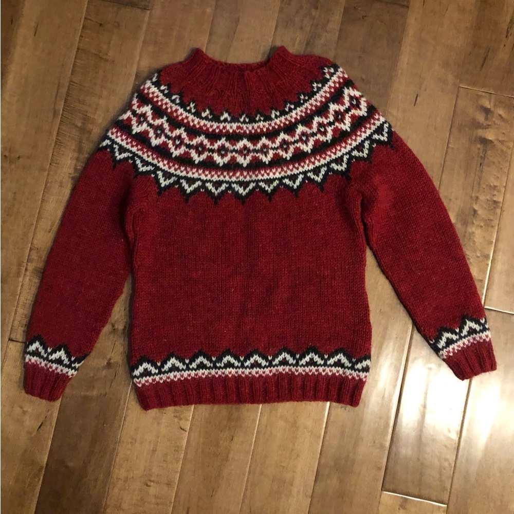 100% Icelandic Wool Sweater (Lopapeysa)